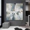 Nordic Abstract Oil Painting Handmade Canvas Decorative Mural Frameless Acrylic Hanging Image For LivingRoom Bedroom Aisle Porch