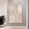 Top Selling Handmade Abstract Oil Painting Wall Art Modern Minimalist Pink Gold Foil Picture Canvas Home Decor For Living Room Bedroom No Frame