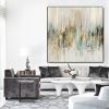 Oil painting style porch decoration painting living room light luxury hanging painting restaurant modern Scandinavian style sofa background mural